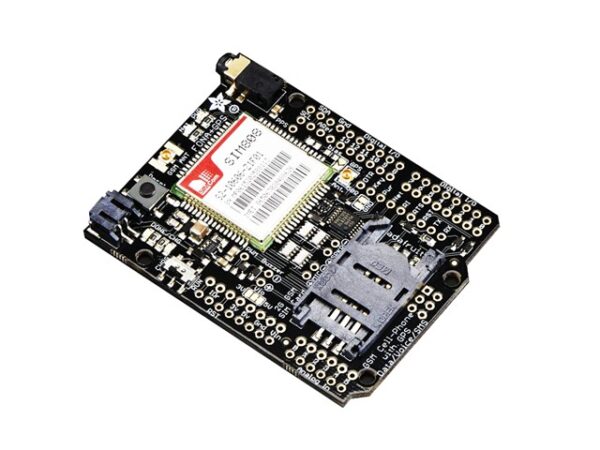 Shield GSM/GPRS + GPS FONA 808 para Arduino
