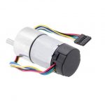 Motorreductor 5Kgcm 500RPM Con enconder