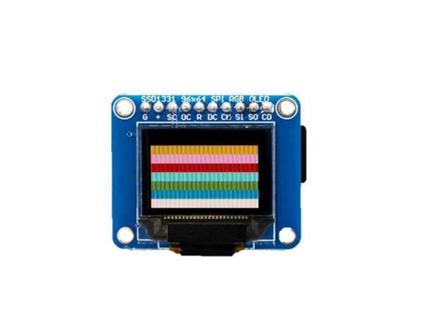 OLED monocromática 64X128 0,96"