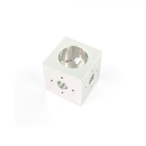 Cubo de aluminio de 3 cm x 3 cm