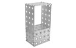 Lamina de aluminio perforada 11.4cm x 30.4cm