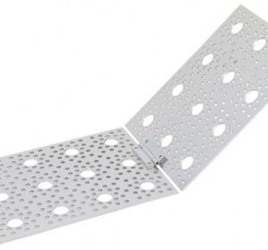 lamina de aluminio perforada 11.4cm x 15.2cm
