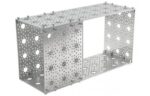 lamina de aluminio perforada 11.4cm x 15.2cm