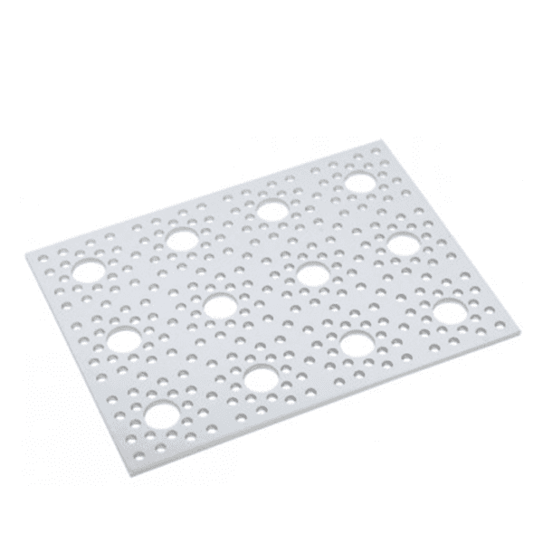 lamina perforada de aluminio