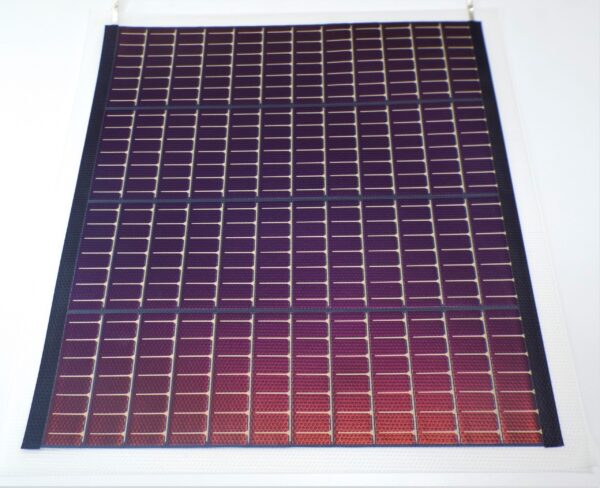Panel solar flexible