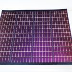 Panel solar flexible