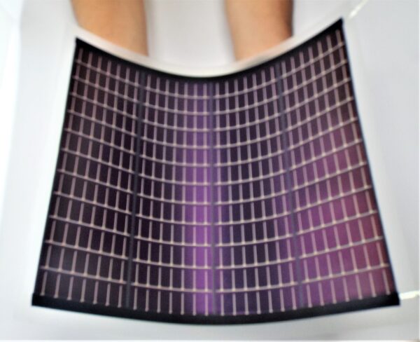 Panel solar flexible