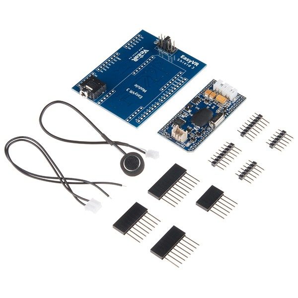 EasyVR Shield V.3 (Tarjeta de reconocimiento de voz)