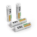 Baterías AA recargable Ni-mh ( 1.2V 2200mAh (par))
