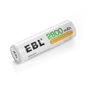 Baterías AA recargable Ni-mh ( 1.2V 2200mAh (par))