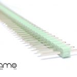 regleta 1x40 macho verde