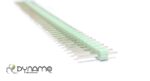 regleta 1x40 macho verde