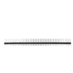 Regleta macho estándar 1x40 color negro Marca Genérica