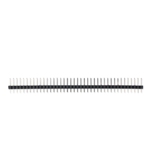 Regleta macho estándar 1x40 color negro Marca Genérica