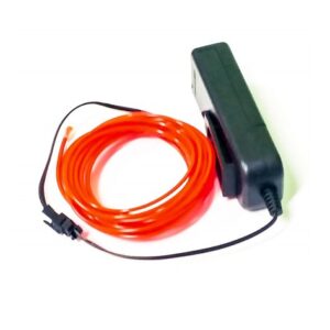 El wire cable de luz rojo