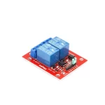 Board rele electromecánico dos canales  marca Genérica para control cargas AC y DC - Image 2