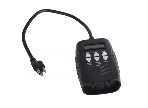 Temporizador digital programable de trabajo pesado
