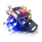 Dynabot II batería : Robot seguidor línea avanzado Arduino