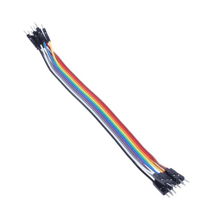 Cable para arduino o jumper M-M 20cm (10 unid) - DynamoElectronics