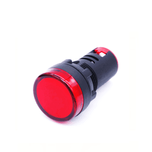 led 22mm rojo