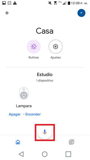 7 google add microfono