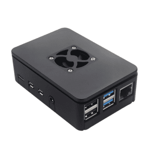 Caja raspberry Pi con ventilador