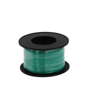 Carrete cable verde