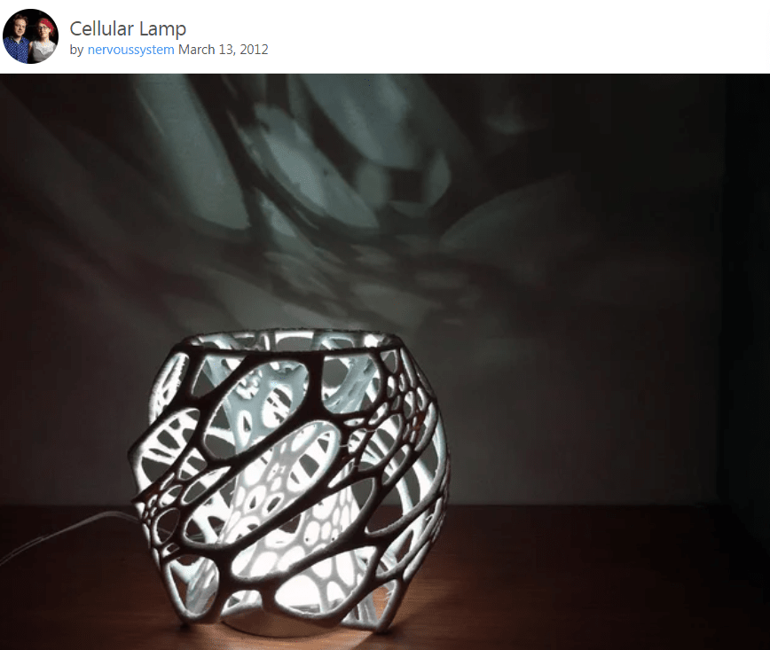 Celular lamp