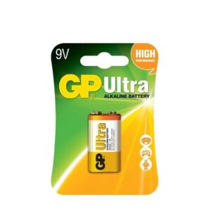 Batería alcalina 9V GP Ultra