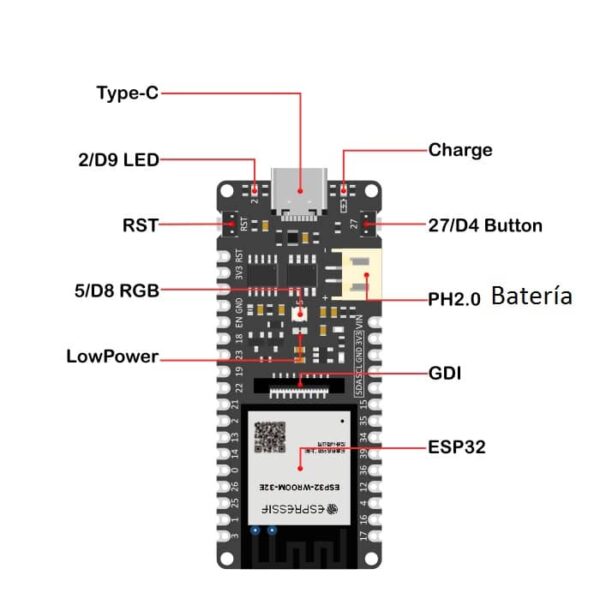 FireBeetle 2 ESP32-E IoT - Image 2