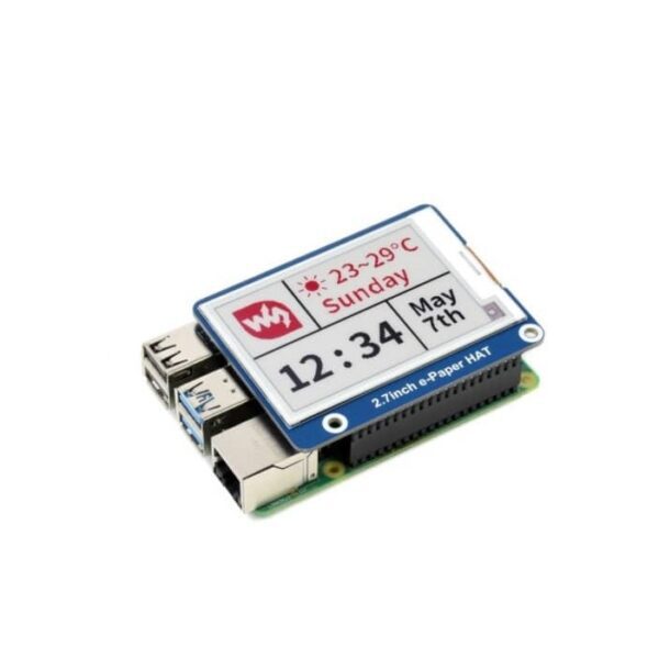 E-paper 2,7 pulgadas raspberry Pi - Image 1