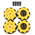 rueda omnidireccional Ref 4990 marca Adafruit /Left & Right Mecanum Wheel Pair - Image 3