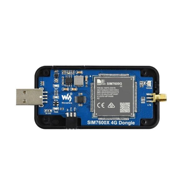 Dongle USB Red 4G, GNSS, GPS Ref 18165 marca Waveshare / SIM7600G-H - Image 2