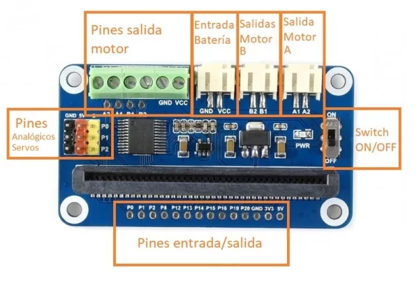 Motor driver para micro:bit - Image 2