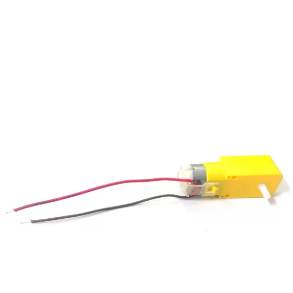 Motorreductor Ref TTmotor marca Genérica con cables para control velocidad, color amarillo - Image 1