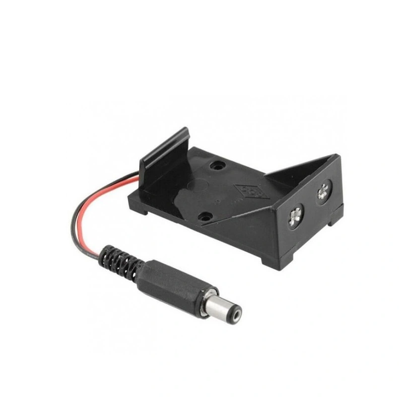 CONECTOR DC PARA BATERIA 9V - Robotics