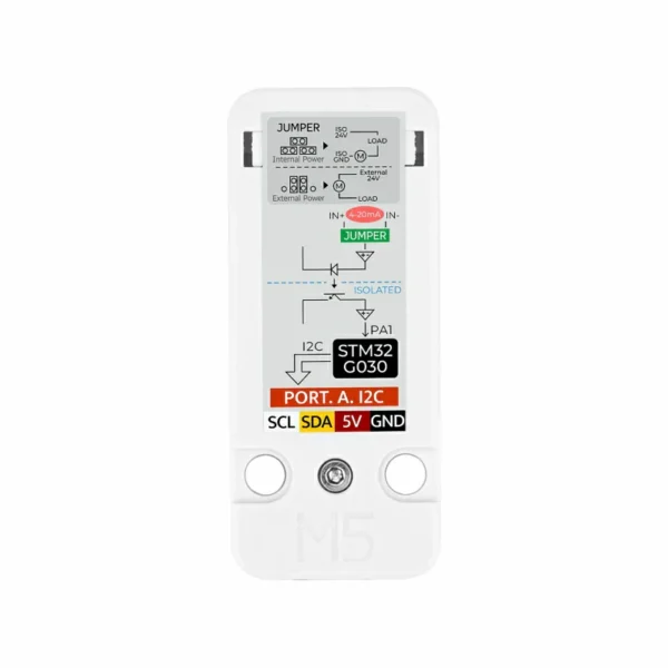 Conversor 4 a 20mA a I2C aislado Marca M5stack - Image 2