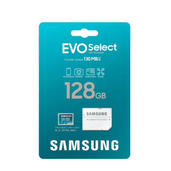 Memoria microSD 128Gb Samsung EVO select 160MB/s - Image 1