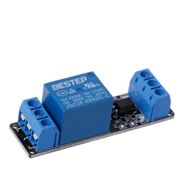Módulo rele electromecánico un canal activación 3Vdc marca Genérica - Image 1