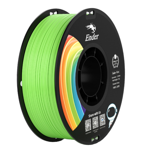 Filamento Ender PLA+ verde manzana1.75mm Creality - Image 1