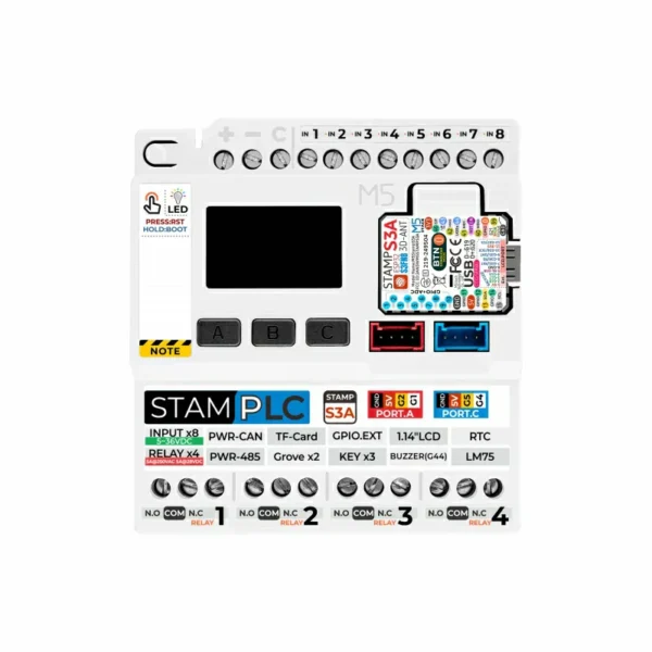 M5Stamp PLC controlador industrial con ESP32S3 - Image 3