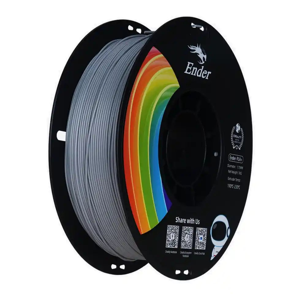 creality gris pla Pla gris impresion 3D
