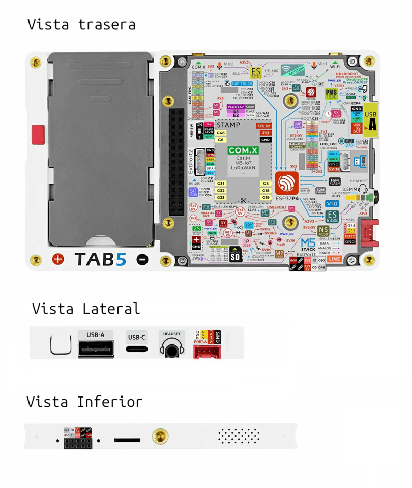Tab5 pinout