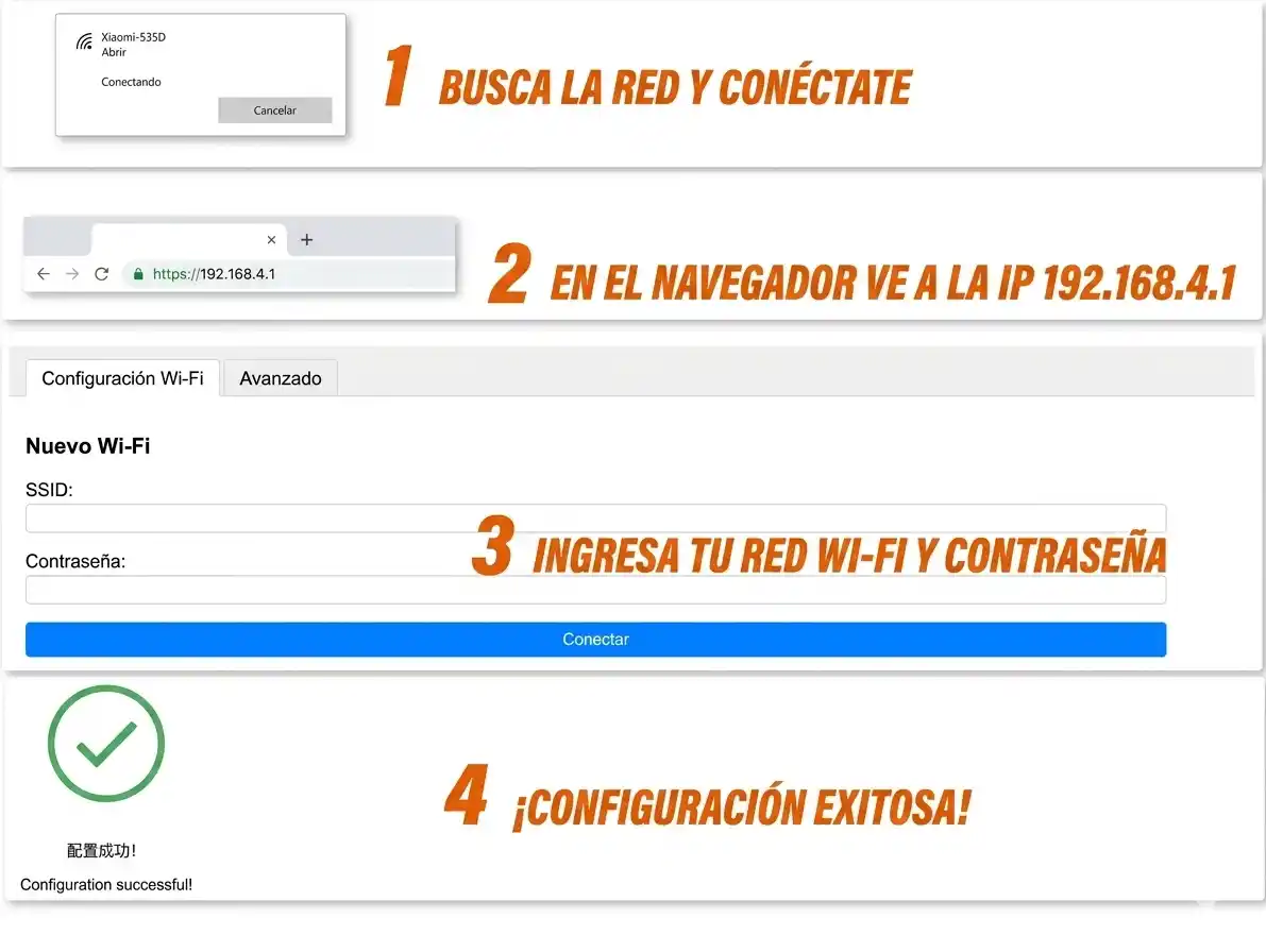 Instrucciones de configuración paso a paso para la red Xiaozhi